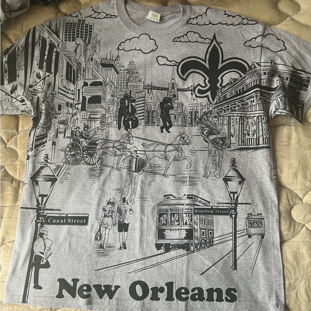 Mens XL New Orleans Shirt